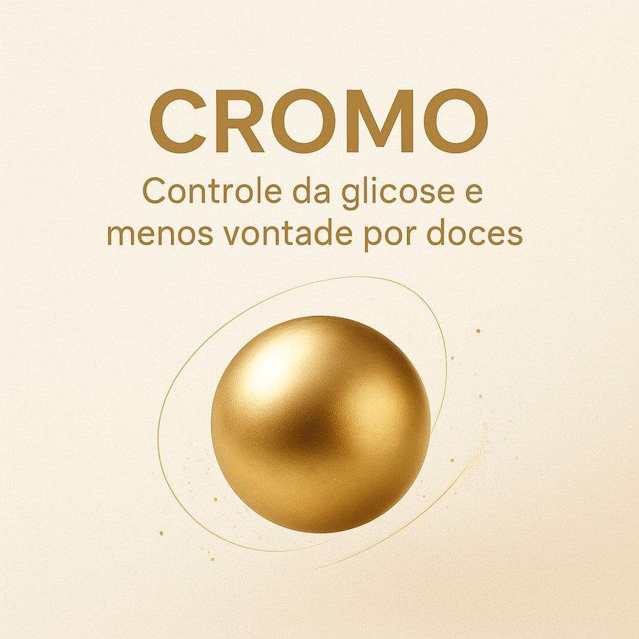 Cromo: controle da glicose e menos vontade por doces