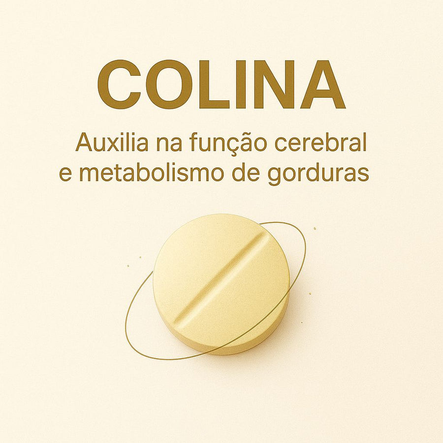 Colina: auxilia na função cerebral e metabolismo de gorduras